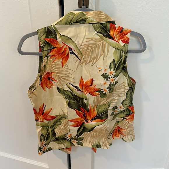 Women’s Hawaiian shirt tank top - Picture 3 of 3